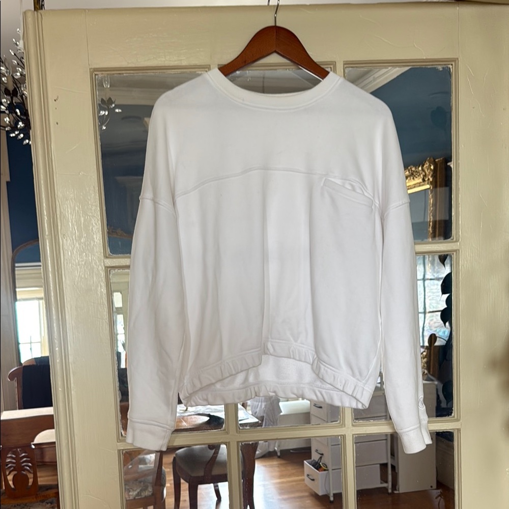 White Vuori Crewneck Sweatshirt